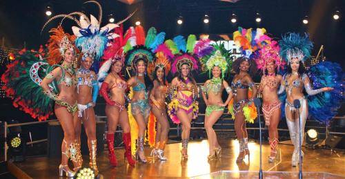 samba Braziliaanse danseressen sportgala (2)